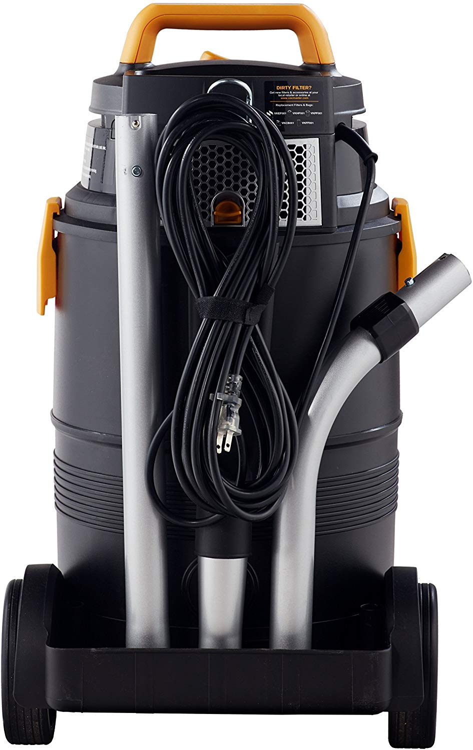 Cleva Vacmaster Shop Vac 5 Peak HP 4 Gallon Wet Dry Vacuum Cleaner with  Heap Filter