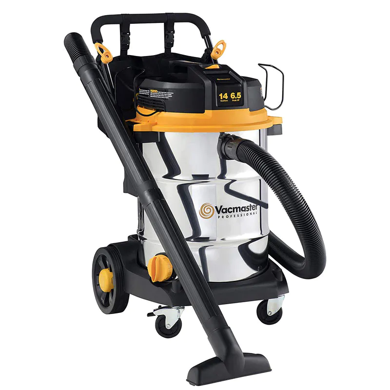 Vacmaster VJE1412SW 0201 14 Gal. 6.5 HP Best Wet Dry Shop Vac with Cart