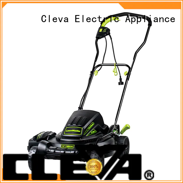 CLEVA cordless electric start lawn mower supplier for floor