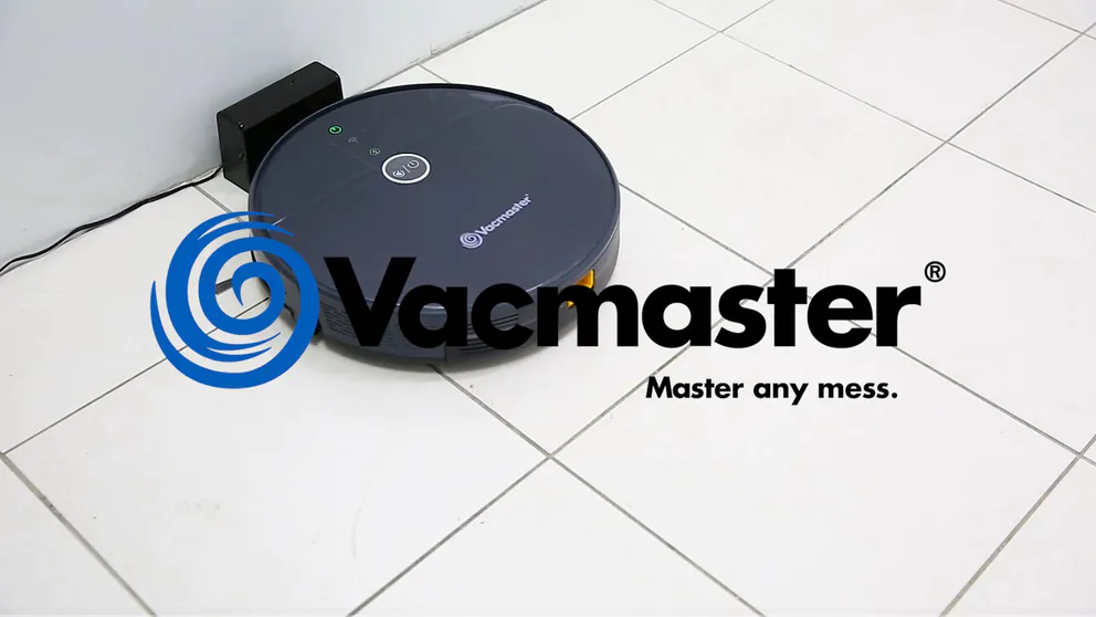 Vacmaster V16EU Robotic Vacuum Cleaner, with 1800Pa Ultra Strong Suction, Smart Navigation, 360°Sensor Protection, Self-Charging