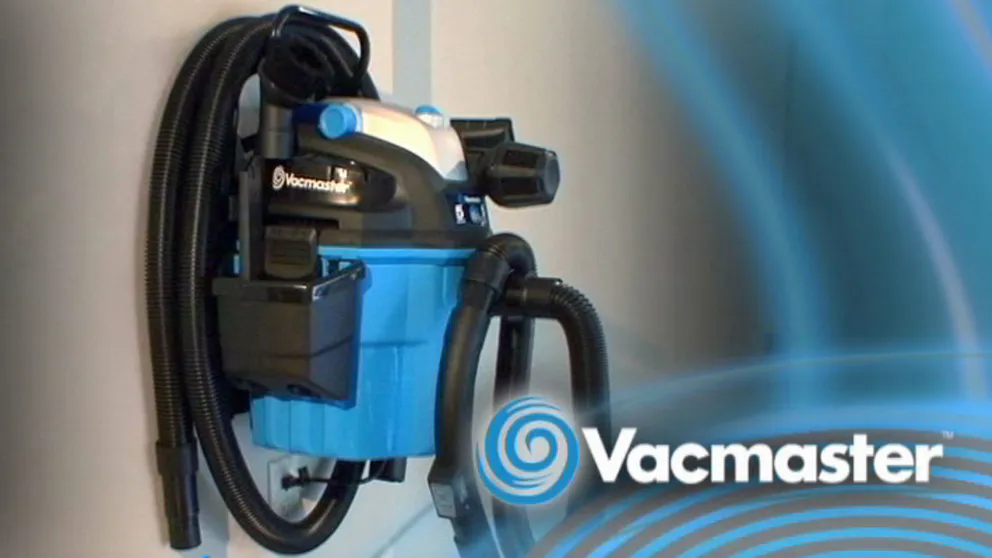 Vacmaster VWM510 Wall Mount Wet/Dry Vacuum with Remote Control, 5 Gallon, 5 Peak HP Video