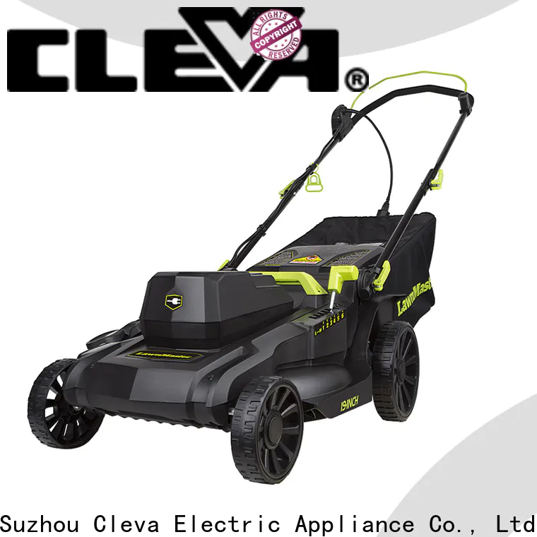 CLEVA cordless best push lawn mower supplier for cleaning