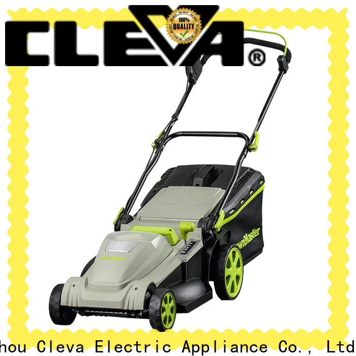 CLEVA cordless rotary lawn mower with roller factory direct supply for home
